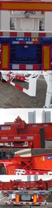 Tonghua  THT9402TGYA High pressure gas long tube skeleton semi-trailer