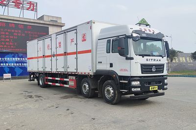 Zhuanli  ZLC5266XFWZ6 Corrosive goods box transport vehicle