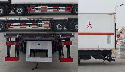 Zhuanli  ZLC5266XFWZ6 Corrosive goods box transport vehicle