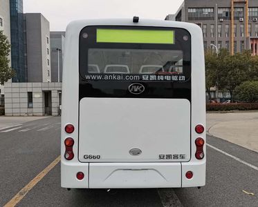 Ankai  HFF6600G6EV22 Pure electric city buses