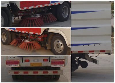 Huatong brand automobiles HCQ5040TSLDFA Road sweeper