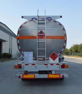 Jinbi  PJQ9408GYYL Aluminum alloy oil transport semi-trailer