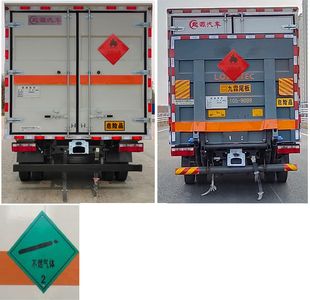 Baijie  QYY5045XRQCA6 Flammable gas box transport vehicle