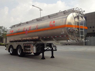 Yongqiang  YQ9300GYYT1 Aluminum alloy oil transport semi-trailer