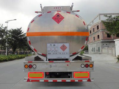 Yongqiang  YQ9300GYYT1 Aluminum alloy oil transport semi-trailer