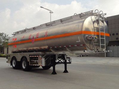 Yongqiang  YQ9300GYYT1 Aluminum alloy oil transport semi-trailer