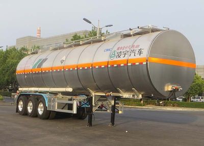 Lingyu  CLY9403GFWA Tank transport semi-trailer for corrosive substances