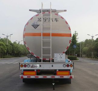 Lingyu  CLY9403GFWA Tank transport semi-trailer for corrosive substances