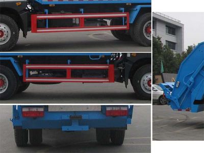 Zhongjie Automobile XZL5180ZYS5 Compressed garbage truck