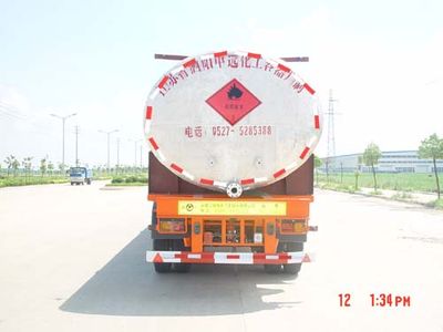 Jianghuai Yangtian  CXQ9241GJYL Refueling semi-trailer