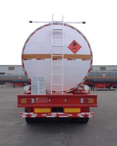 Huachang brand automobiles QDJ9402GRYA Flammable liquid tank transport semi-trailer