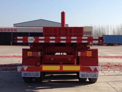 Runxiang Junye  DR9401ZZXP Flat dump semi-trailer