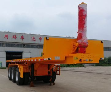 Runxiang Junye  DR9401ZZXP Flat dump semi-trailer