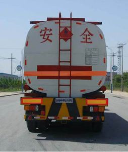 Jinbi  PJQ9390GHY Chemical liquid transportation semi-trailer