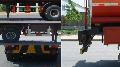 Jinbi  PJQ9390GHY Chemical liquid transportation semi-trailer