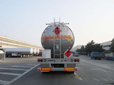 Tonghua  THT9401GRYF1 Aluminum alloy flammable liquid tank transport semi-trailer