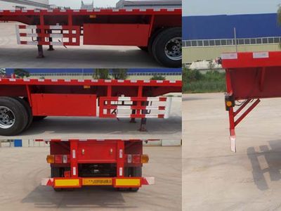 Xinyongcheng brand automobiles YJH9400TPB Flat transport semi-trailer