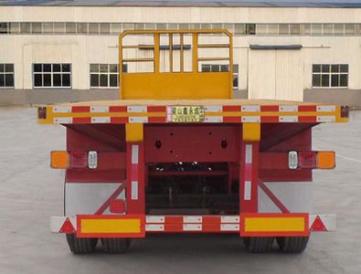 Xinyongcheng brand automobiles YJH9400TPB Flat transport semi-trailer