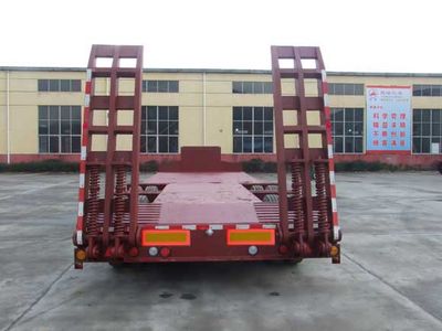 Minfeng  FDF9353TDP Low flatbed semi-trailer