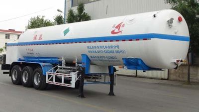 Changhua  HCH9403GDYB Low temperature liquid transport semi-trailer