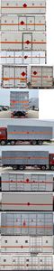 Fengba  STD5320XRYCA6 Flammable liquid box transport vehicle