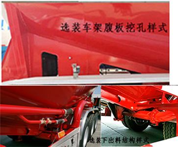 Shengrun  SKW9404GFLF Medium density powder material transportation semi-trailer