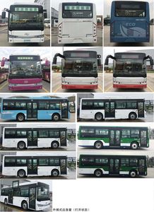 Jinlong  XMQ6810AGBEVL5 Pure electric city buses