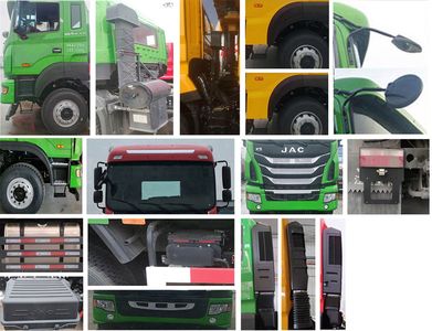 Jianghuai brand automobiles HFC3311P1K6H38S Dump truck