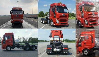 Jiefang Automobile CA4250P66M25T1E6Z Semi trailer tractor for dangerous goods transportation