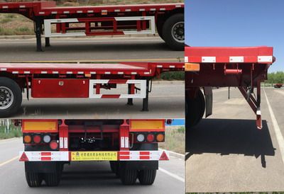 Gaomo  GSK9400TPE Flat semi-trailer