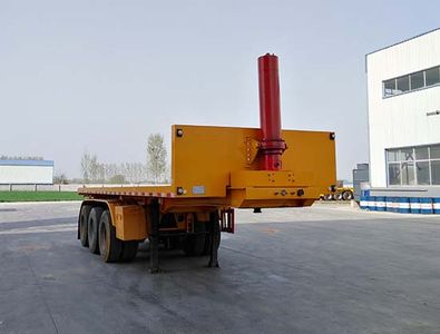 Hengze Xiangjun  LLD9400ZZXP Flat dump semi-trailer