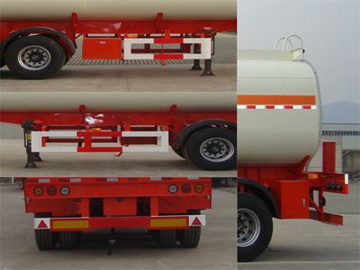 Antong  CHG9404GRY Flammable liquid tank transport semi-trailer