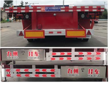 Tongguang Kyushu  MJZ9400TDP Low flatbed semi-trailer