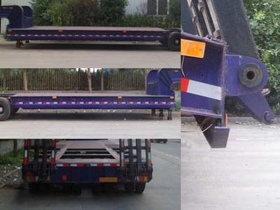 Liangsheng  SHS9400TDPXZ Low flatbed semi-trailer