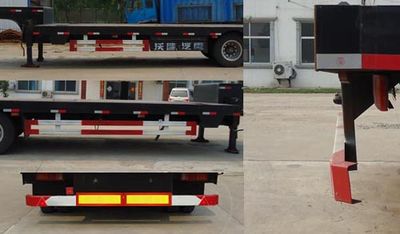 Waldley WDL9400TDP Low flatbed semi-trailer