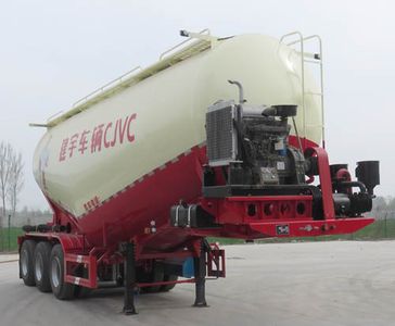 Jianyu brand automobile YFZ9400GFL38B Medium density powder material transportation semi-trailer