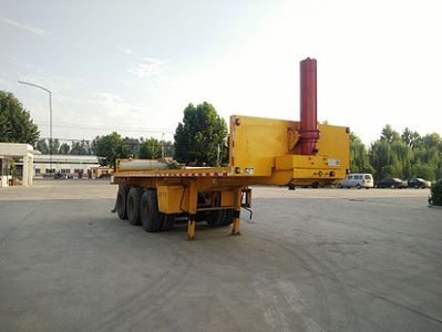 Dongzheng Automobile ADZ9401ZZXP Flat dump semi-trailer