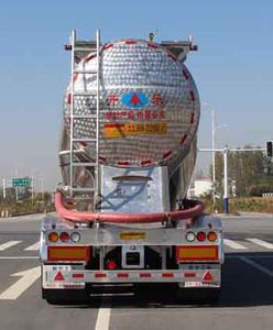 Kaile  AKL9400GFLL1 Aluminum alloy medium density powder material transportation semi-trailer