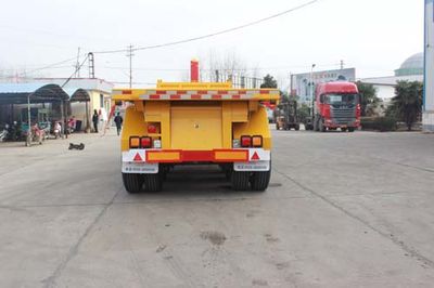 Jinwan  LXQ9402ZZXP Flat dump semi-trailer