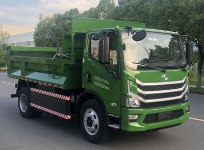 Yuejin  SH3147ZFEVWZ1 Pure electric dump truck