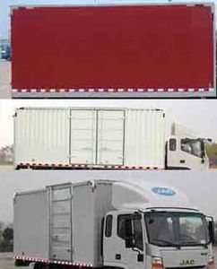 Jianghuai brand automobiles HFC5162XXYP70K1E3V Box transport vehicle