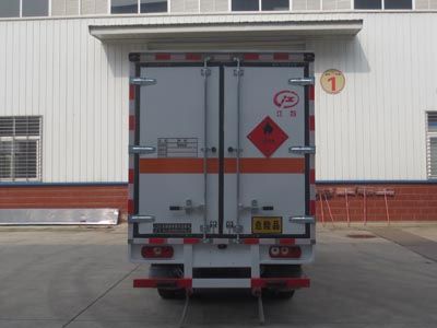 Jiangte brand automobiles JDF5040XRYSH6 Flammable liquid box transport vehicle