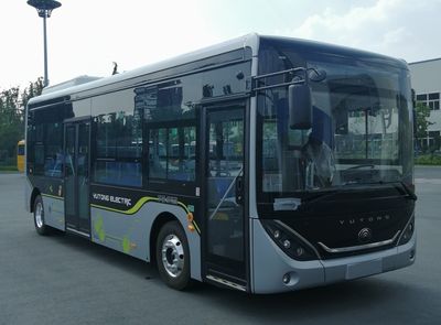 Yutong  ZK6856BEVG12E Pure electric low entry city buses