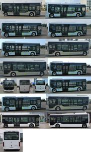 Yutong  ZK6856BEVG12E Pure electric low entry city buses