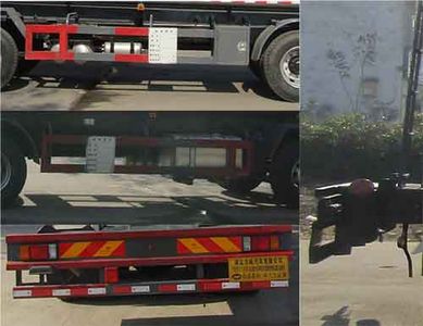 Zhongqi Liwei brand automobiles HLW5315GFW5CQ Tank transport vehicle for corrosive substances