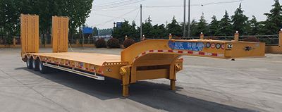 Chenlu  LJT9407TDP Low flatbed semi-trailer