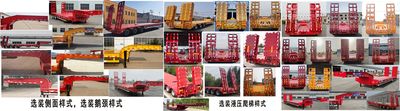 Chenlu  LJT9407TDP Low flatbed semi-trailer