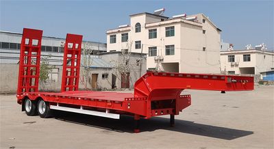 Yixiangtong  QAT9333TDP Low flatbed semi-trailer