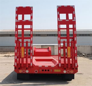 Yixiangtong  QAT9333TDP Low flatbed semi-trailer