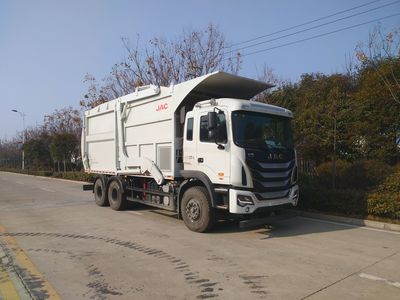 Jianghuai brand automobiles HFC5250ZZZSZ Hydraulic Lifter Garbage truck 